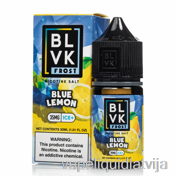 Zilais Citrons - Blvk Frost Salts - 30ml 35mg Vape šķidrums